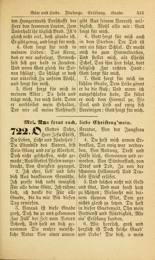 Deutsches Gesangbuch: für den Evangelisch-Lutherische Kirche in den Vereinigten Staaten herausgegen mit kirchlicher Genehmigung  page 579