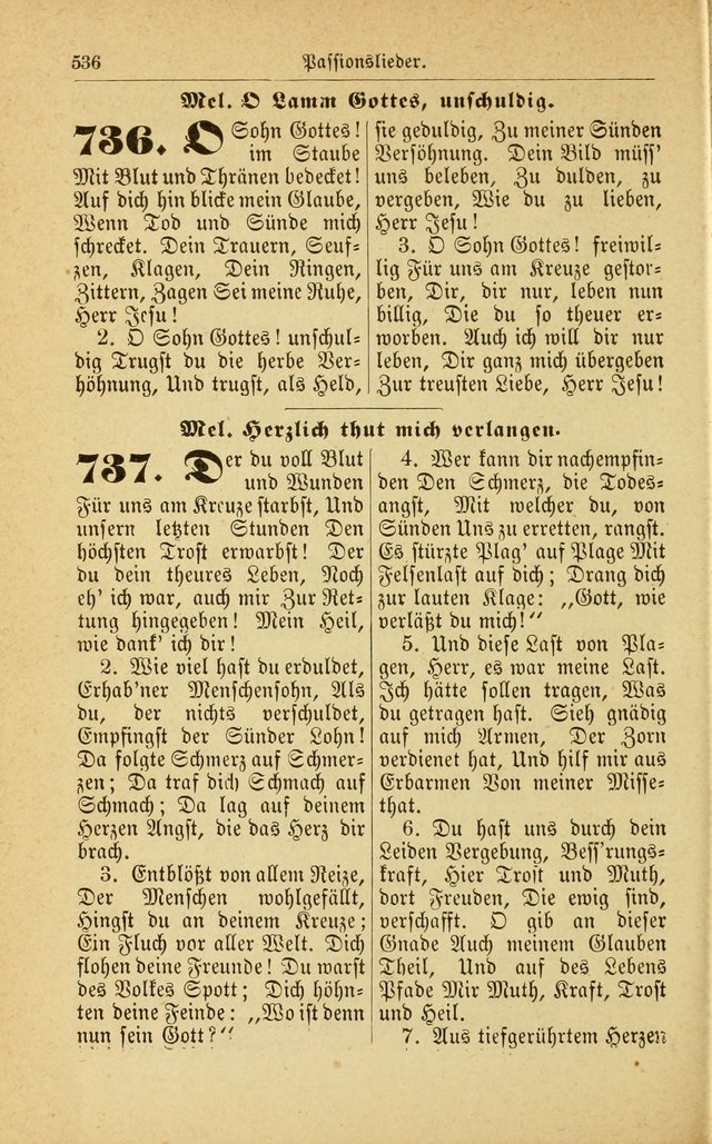Deutsches Gesangbuch: für den Evangelisch-Lutherische Kirche in den Vereinigten Staaten herausgegen mit kirchlicher Genehmigung  page 590