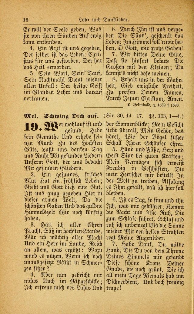 Deutsches Gesangbuch: für den Evangelisch-Lutherische Kirche in den Vereinigten Staaten herausgegen mit kirchlicher Genehmigung  page 70