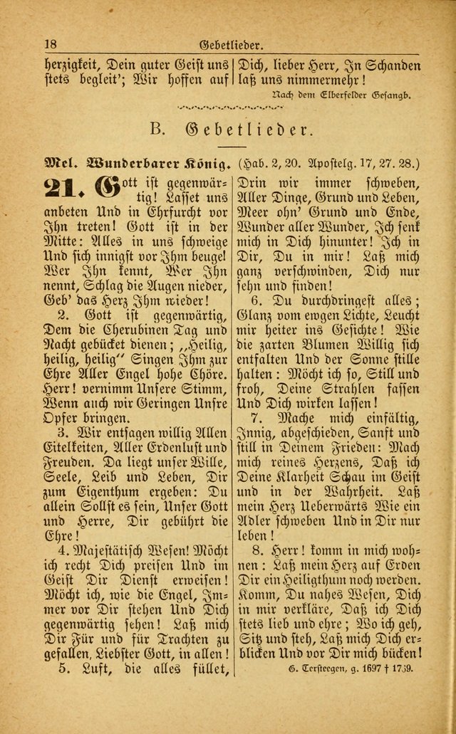 Deutsches Gesangbuch: für den Evangelisch-Lutherische Kirche in den Vereinigten Staaten herausgegen mit kirchlicher Genehmigung  page 72