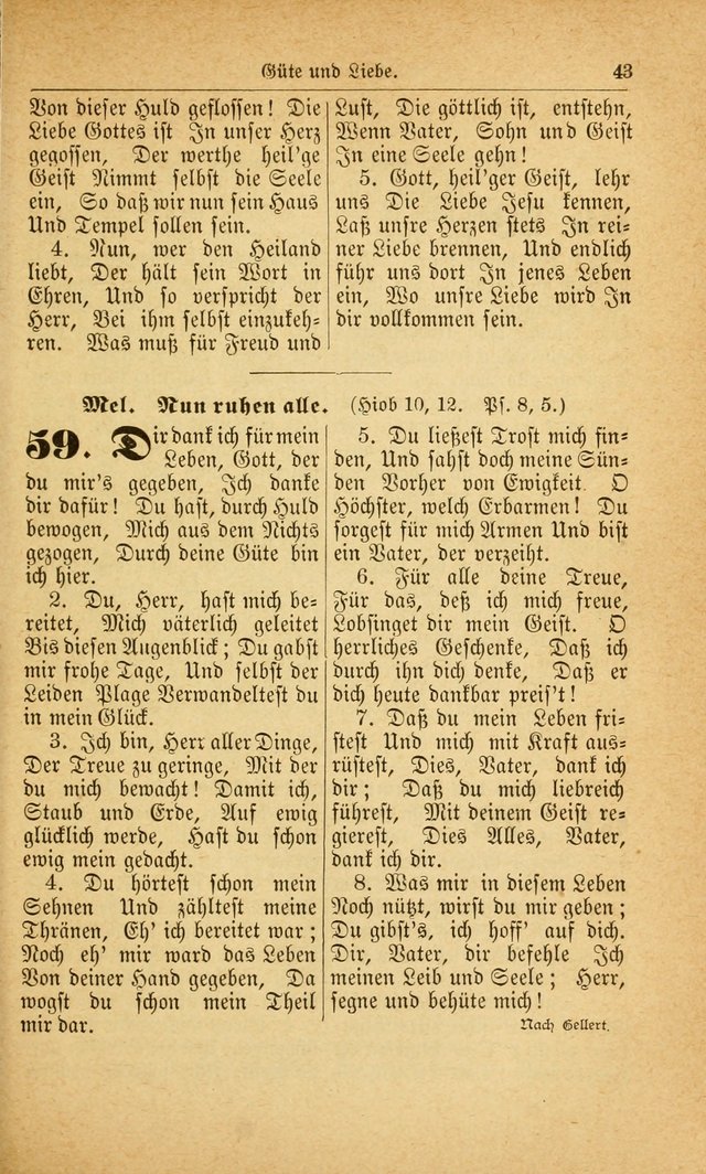 Deutsches Gesangbuch: für den Evangelisch-Lutherische Kirche in den Vereinigten Staaten herausgegen mit kirchlicher Genehmigung  page 97