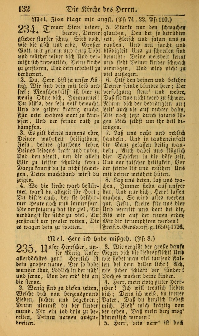 Deutsches Gesangbuch für die Evangelisch-Luterische Kirche in den Vereinigten Staaten: herausgegeben mit kirchlicher Genehmigung (22nd aufl.) page 134