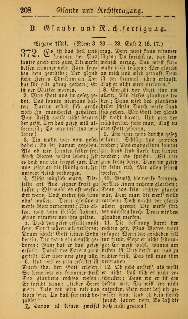 Deutsches Gesangbuch für die Evangelisch-Luterische Kirche in den Vereinigten Staaten: herausgegeben mit kirchlicher Genehmigung (22nd aufl.) page 210