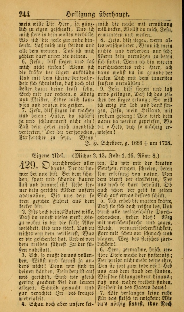 Deutsches Gesangbuch für die Evangelisch-Luterische Kirche in den Vereinigten Staaten: herausgegeben mit kirchlicher Genehmigung (22nd aufl.) page 246