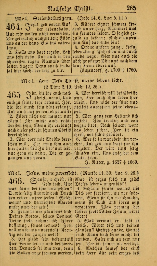 Deutsches Gesangbuch für die Evangelisch-Luterische Kirche in den Vereinigten Staaten: herausgegeben mit kirchlicher Genehmigung (22nd aufl.) page 267