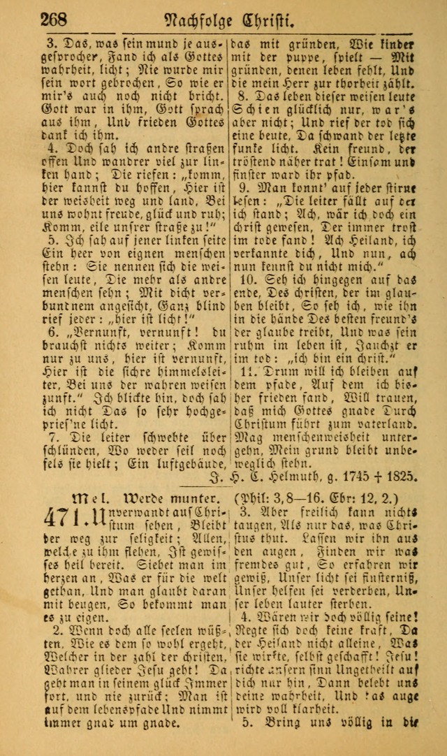 Deutsches Gesangbuch für die Evangelisch-Luterische Kirche in den Vereinigten Staaten: herausgegeben mit kirchlicher Genehmigung (22nd aufl.) page 270