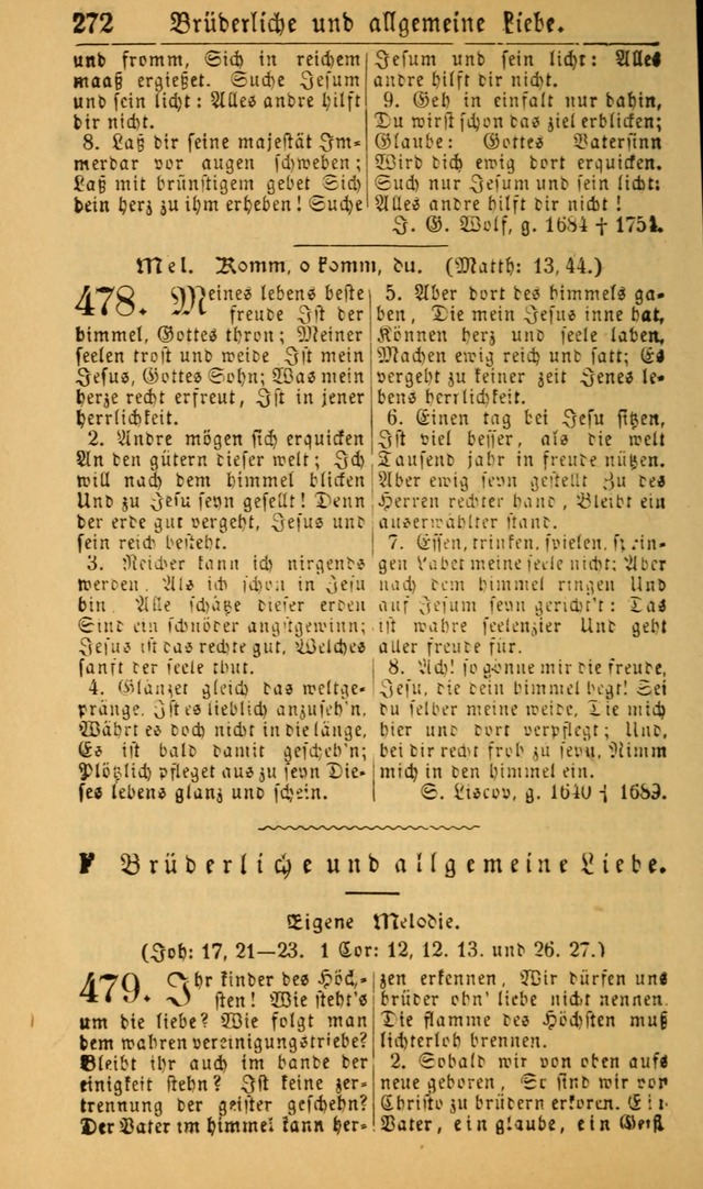 Deutsches Gesangbuch für die Evangelisch-Luterische Kirche in den Vereinigten Staaten: herausgegeben mit kirchlicher Genehmigung (22nd aufl.) page 274