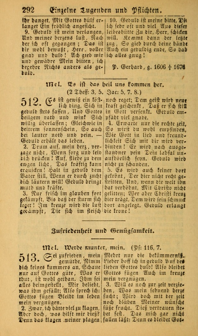 Deutsches Gesangbuch für die Evangelisch-Luterische Kirche in den Vereinigten Staaten: herausgegeben mit kirchlicher Genehmigung (22nd aufl.) page 294