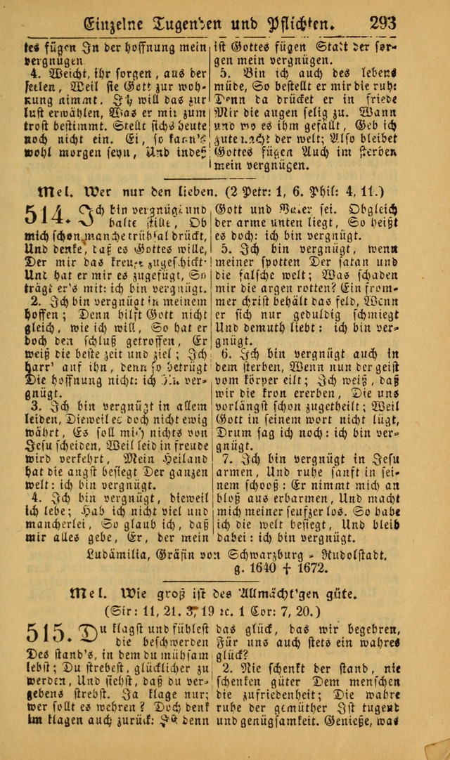 Deutsches Gesangbuch für die Evangelisch-Luterische Kirche in den Vereinigten Staaten: herausgegeben mit kirchlicher Genehmigung (22nd aufl.) page 295