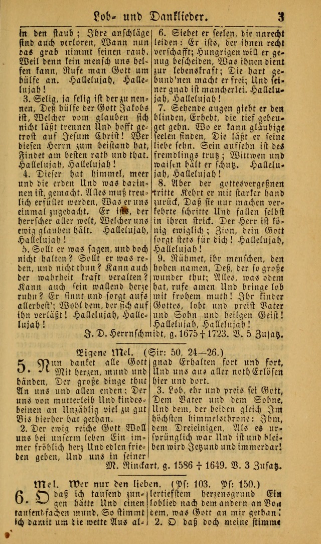 Deutsches Gesangbuch für die Evangelisch-Luterische Kirche in den Vereinigten Staaten: herausgegeben mit kirchlicher Genehmigung (22nd aufl.) page 3