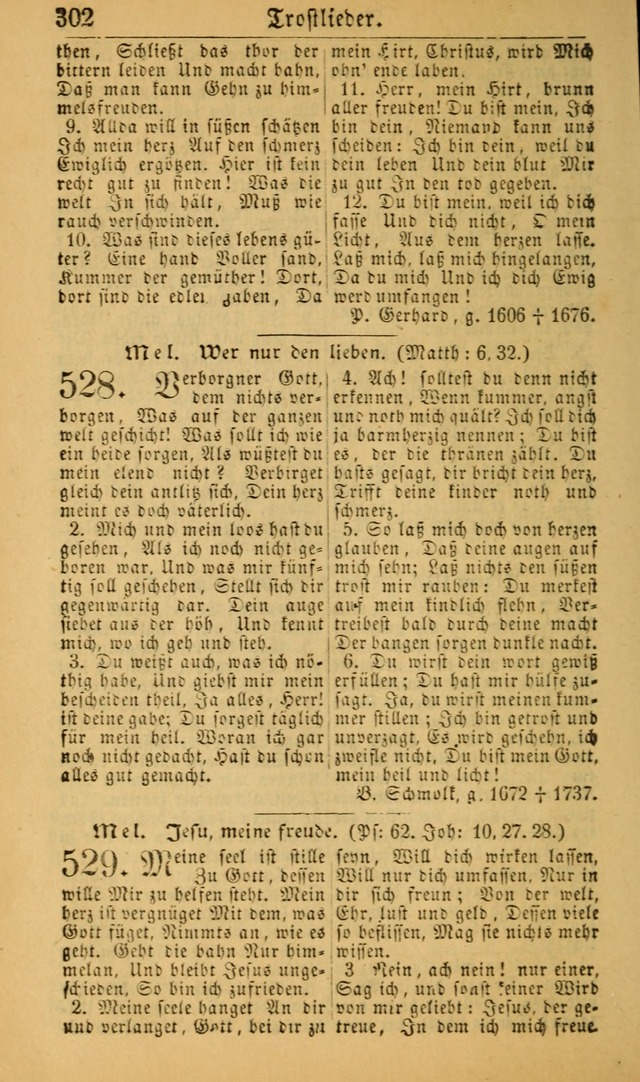 Deutsches Gesangbuch für die Evangelisch-Luterische Kirche in den Vereinigten Staaten: herausgegeben mit kirchlicher Genehmigung (22nd aufl.) page 304