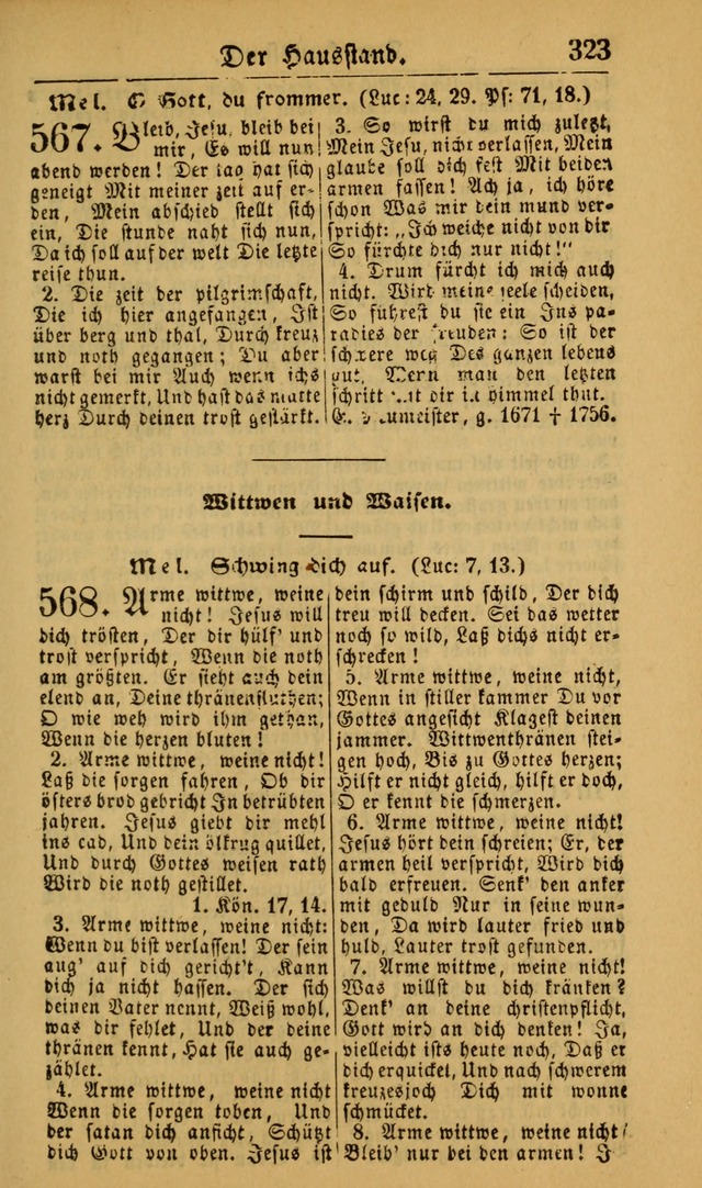 Deutsches Gesangbuch für die Evangelisch-Luterische Kirche in den Vereinigten Staaten: herausgegeben mit kirchlicher Genehmigung (22nd aufl.) page 325