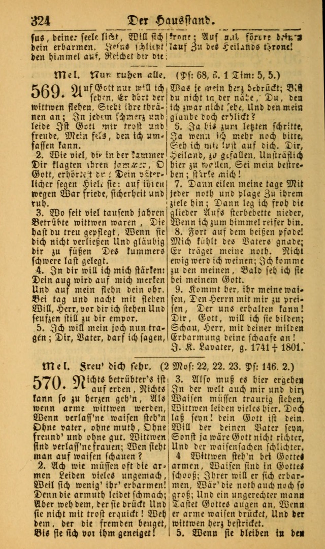 Deutsches Gesangbuch für die Evangelisch-Luterische Kirche in den Vereinigten Staaten: herausgegeben mit kirchlicher Genehmigung (22nd aufl.) page 326