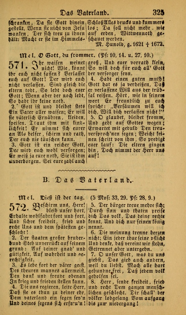 Deutsches Gesangbuch für die Evangelisch-Luterische Kirche in den Vereinigten Staaten: herausgegeben mit kirchlicher Genehmigung (22nd aufl.) page 327
