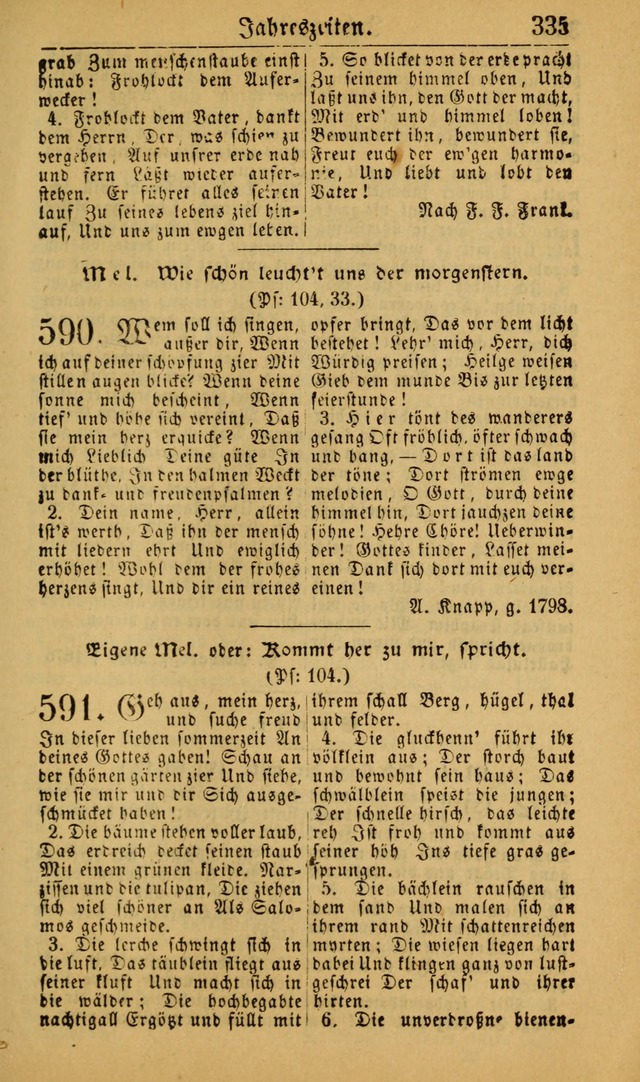 Deutsches Gesangbuch für die Evangelisch-Luterische Kirche in den Vereinigten Staaten: herausgegeben mit kirchlicher Genehmigung (22nd aufl.) page 337