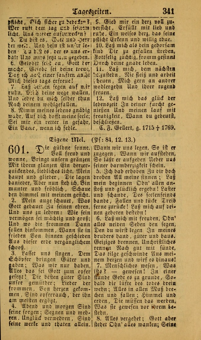 Deutsches Gesangbuch für die Evangelisch-Luterische Kirche in den Vereinigten Staaten: herausgegeben mit kirchlicher Genehmigung (22nd aufl.) page 343