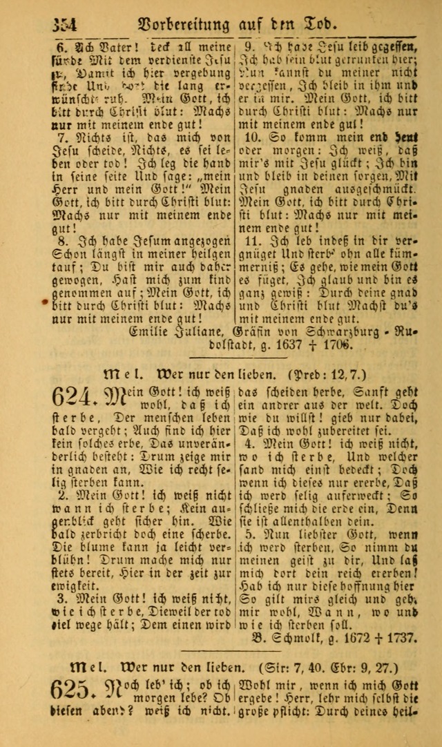Deutsches Gesangbuch für die Evangelisch-Luterische Kirche in den Vereinigten Staaten: herausgegeben mit kirchlicher Genehmigung (22nd aufl.) page 356