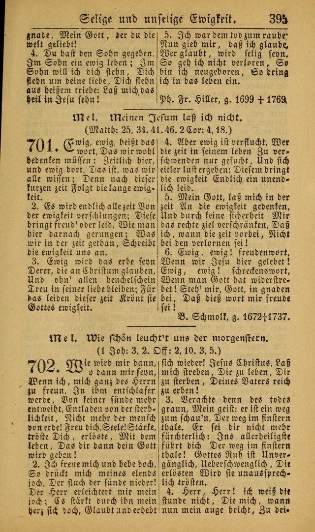 Deutsches Gesangbuch für die Evangelisch-Luterische Kirche in den Vereinigten Staaten: herausgegeben mit kirchlicher Genehmigung (22nd aufl.) page 397