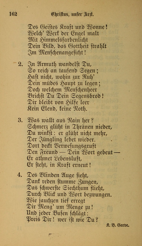 Die Glaubensharfe: Gesangbuch der deutschen Baptisten-Gemeinden. Herausgegeben auf Beschluß der Bundeskonferenz der Deutchen Baptisten-Gemeinden von America page 162