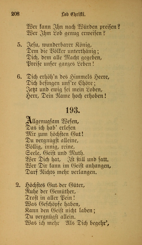 Die Glaubensharfe: Gesangbuch der deutschen Baptisten-Gemeinden. Herausgegeben auf Beschluß der Bundeskonferenz der Deutchen Baptisten-Gemeinden von America page 208