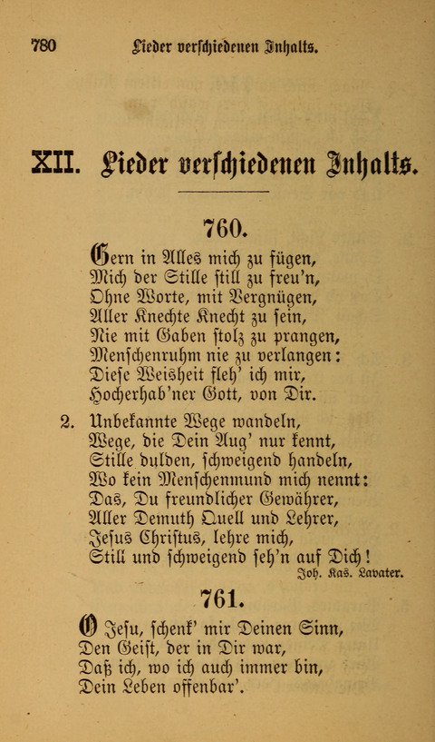 Die Glaubensharfe: Gesangbuch der deutschen Baptisten-Gemeinden. Herausgegeben auf Beschluß der Bundeskonferenz der Deutchen Baptisten-Gemeinden von America page 780