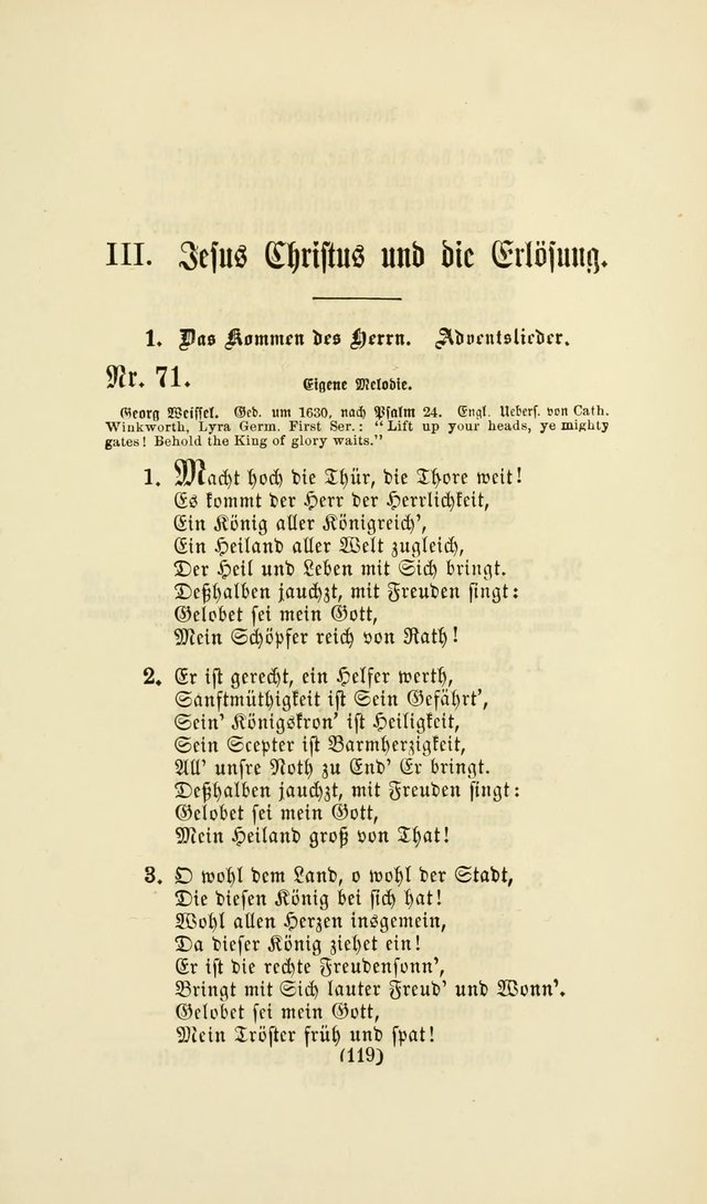 Deutsches Gesangbuch: eine auswahl geistlicher Lieder aus allen Zeiten der Christlichen Kirche page 116