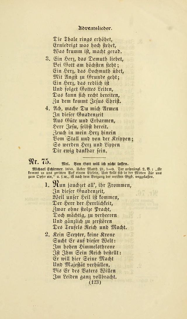 Deutsches Gesangbuch: eine auswahl geistlicher Lieder aus allen Zeiten der Christlichen Kirche page 120