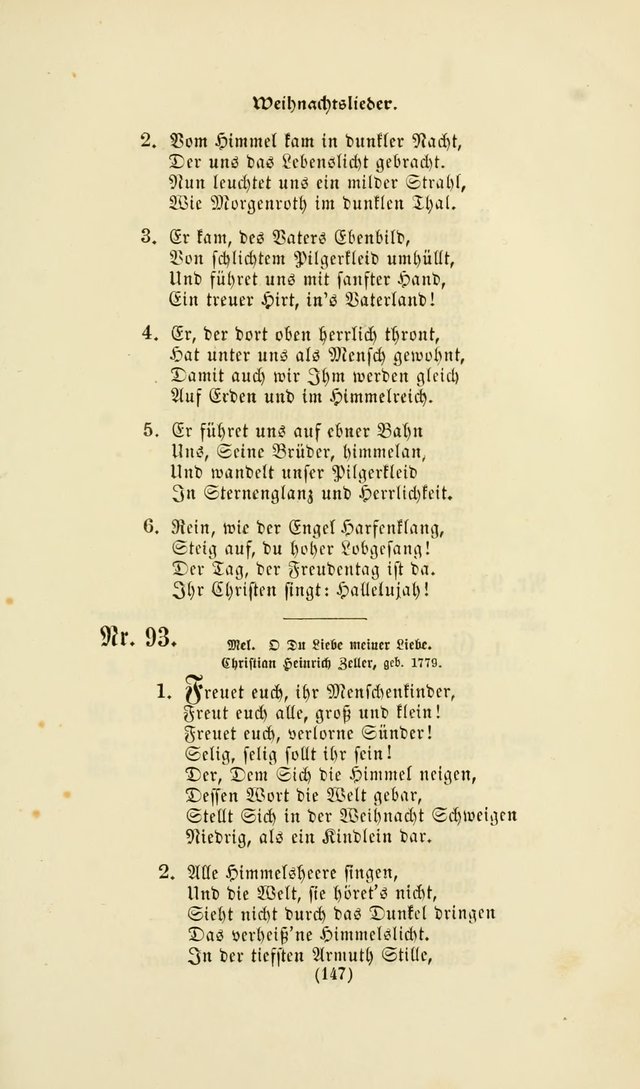 Deutsches Gesangbuch: eine auswahl geistlicher Lieder aus allen Zeiten der Christlichen Kirche page 144