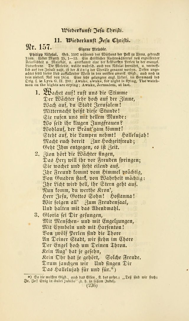 Deutsches Gesangbuch: eine auswahl geistlicher Lieder aus allen Zeiten der Christlichen Kirche page 233