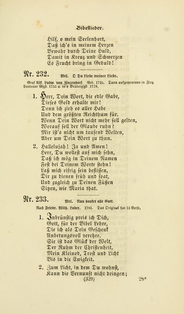 Deutsches Gesangbuch: eine auswahl geistlicher Lieder aus allen Zeiten der Christlichen Kirche page 326