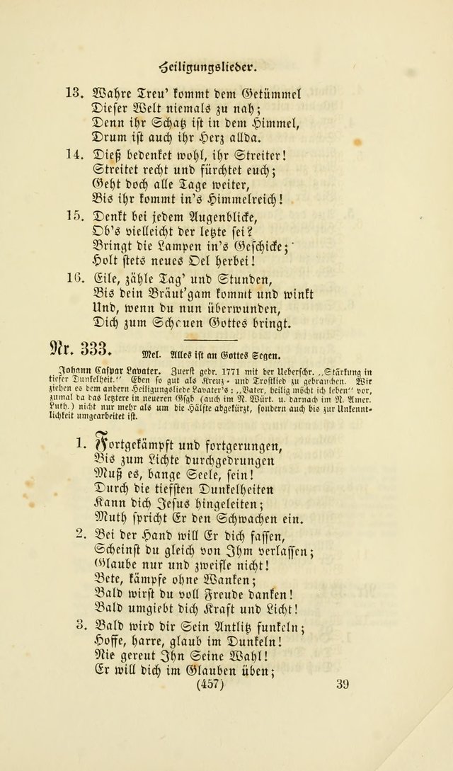 Deutsches Gesangbuch: eine auswahl geistlicher Lieder aus allen Zeiten der Christlichen Kirche page 454