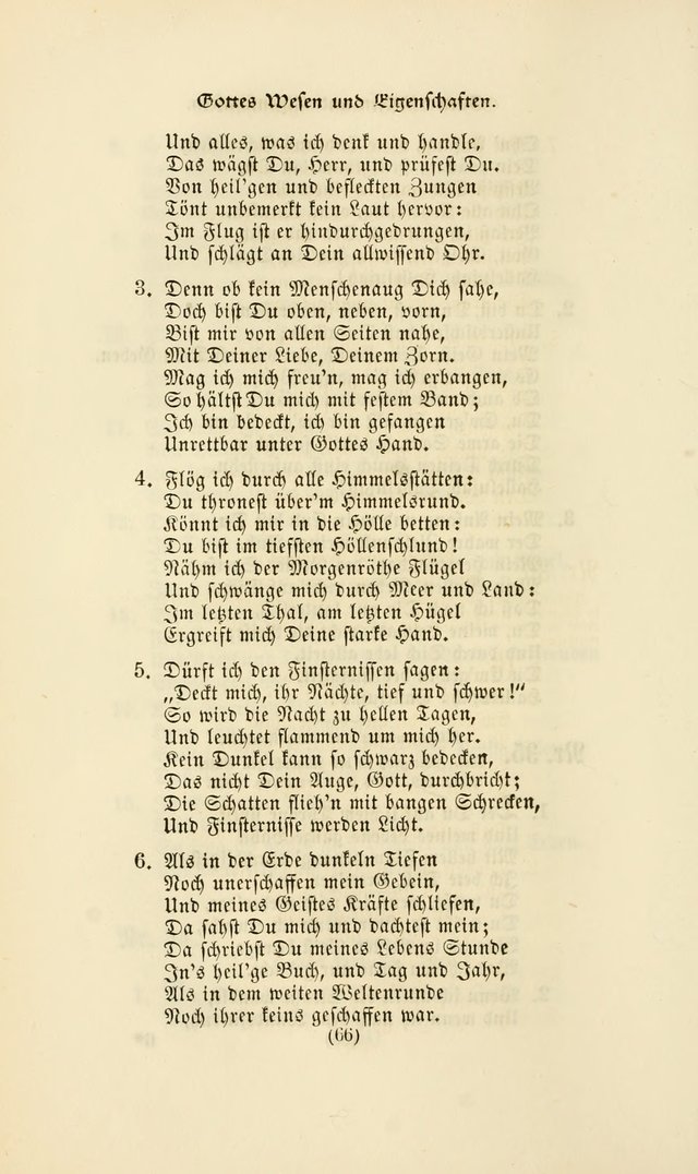 Deutsches Gesangbuch: eine auswahl geistlicher Lieder aus allen Zeiten der Christlichen Kirche page 63