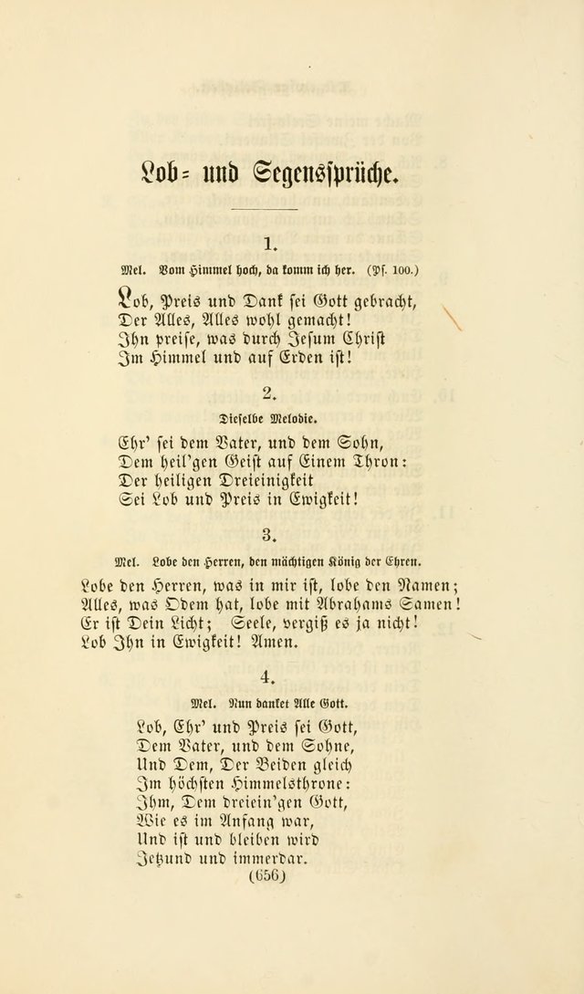 Deutsches Gesangbuch: eine auswahl geistlicher Lieder aus allen Zeiten der Christlichen Kirche page 653