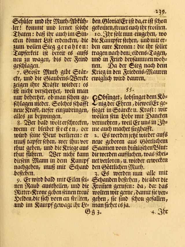 Das Gesäng Der einsamen und verlassenen Turtel-Taube, Nemlich der Christlichen Kirche: oder geistliche u. erfahrungs-volle liedens u. libes-gethöne, als darinnen bendes die volrkost der neuen welt... page 239