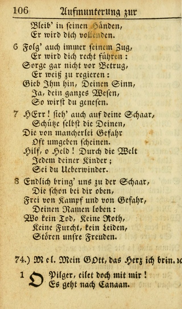 Die Geistliche Viole: oder, eine kleine Sammlung alter und neuer Geistreicher Lieder. 7th ed. page 117