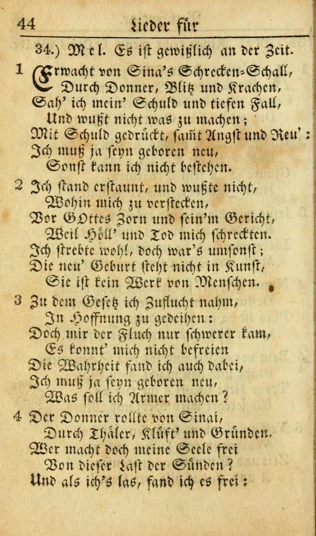 Die Geistliche Viole: oder, eine kleine Sammlung alter und neuer Geistreicher Lieder. 7th ed. page 55