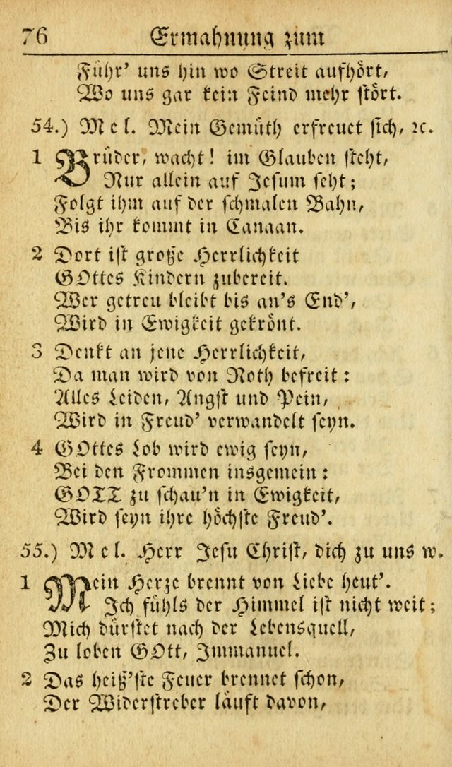 Die Geistliche Viole: oder, eine kleine Sammlung alter und neuer Geistreicher Lieder. 7th ed. page 87