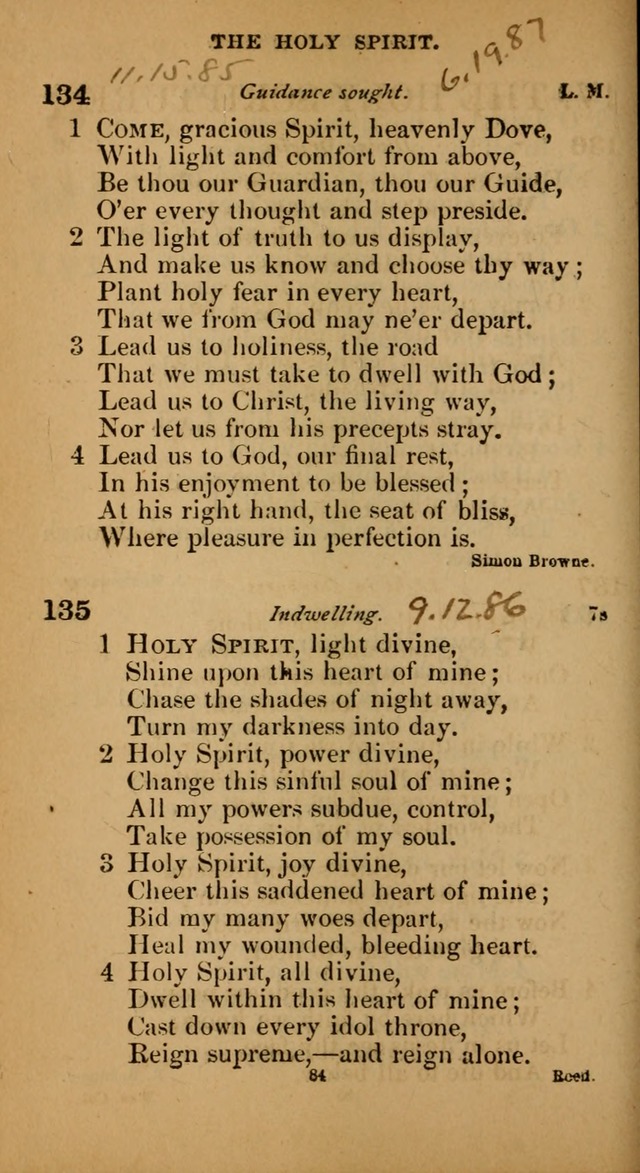 Devotional hymns: selected for public and social worship page 84
