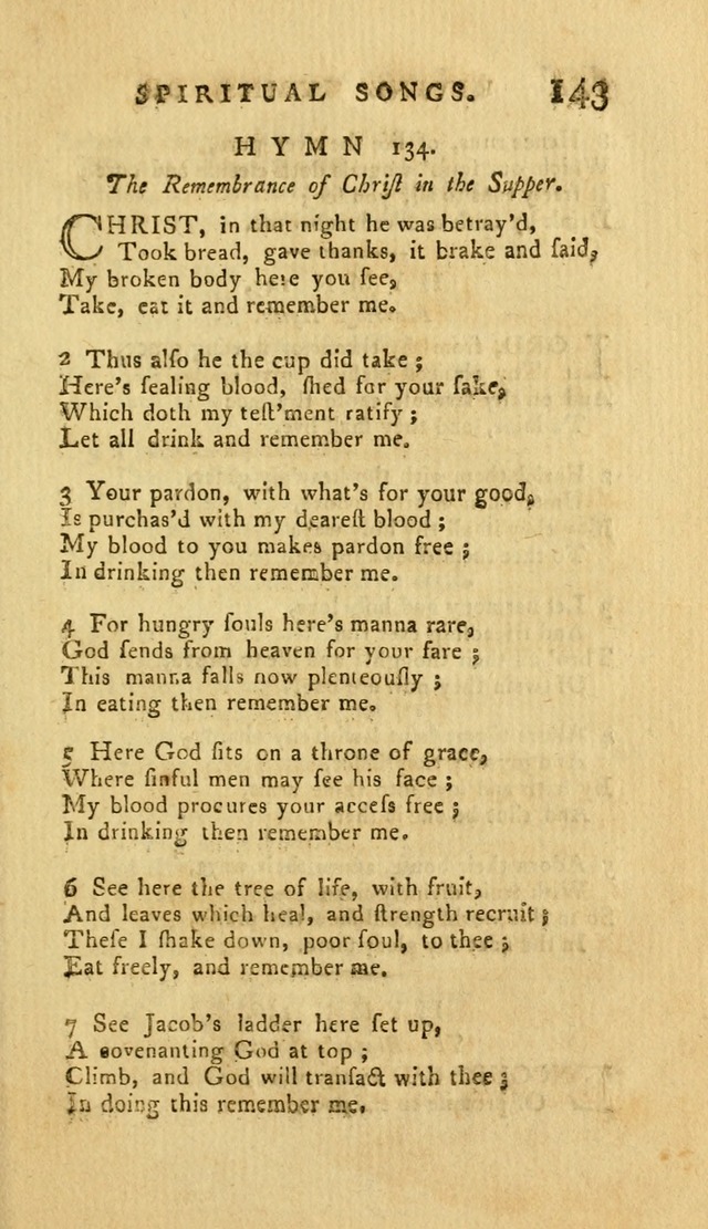 Divine Hymns, or Spiritual Songs: for the Use of Religious Assemblies and Private Christians (7th Ed. Rev.) page 150