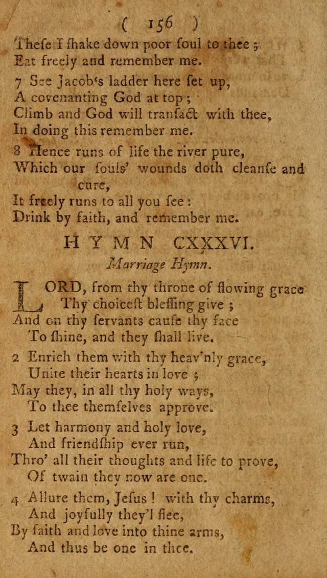 Divine Hymns or Spiritual Songs, for the use of religious assemblies and private Christians: being a collection page 161