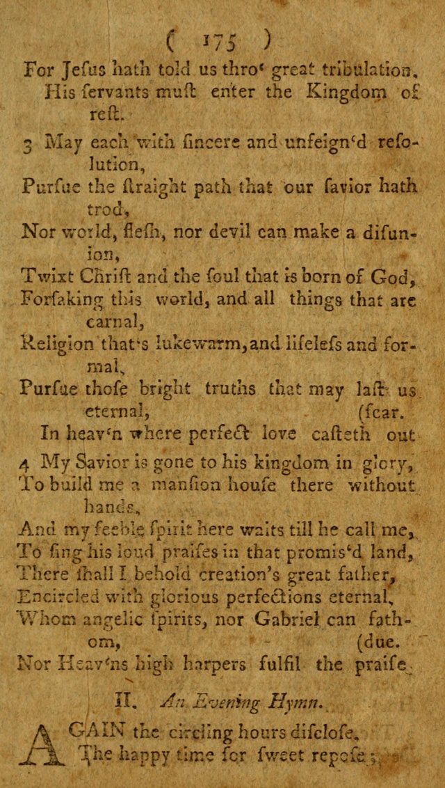 Divine Hymns or Spiritual Songs, for the use of religious assemblies and private Christians: being a collection page 180