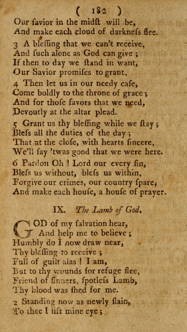 Divine Hymns or Spiritual Songs, for the use of religious assemblies and private Christians: being a collection page 187