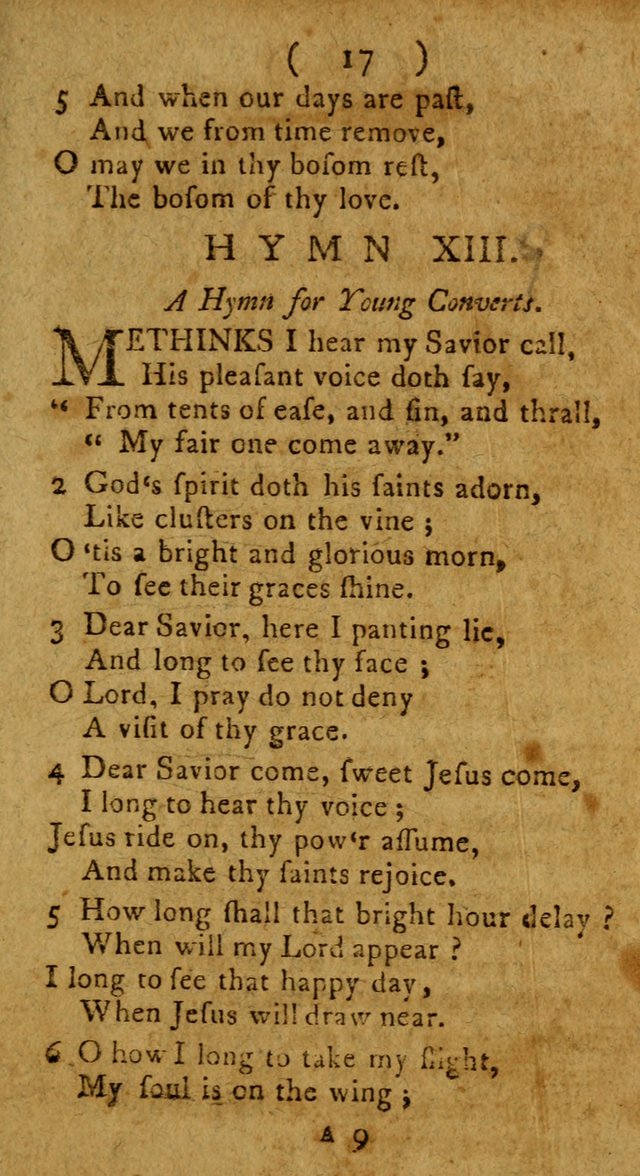 Divine Hymns or Spiritual Songs, for the use of religious assemblies and private Christians: being a collection page 22