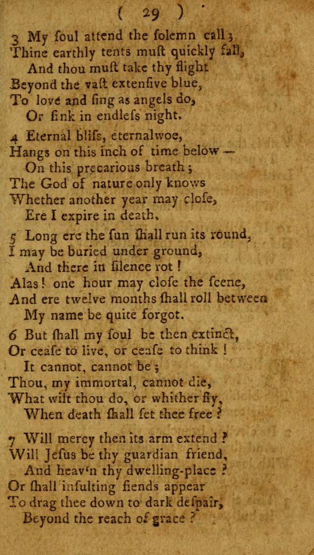 Divine Hymns or Spiritual Songs, for the use of religious assemblies and private Christians: being a collection page 34