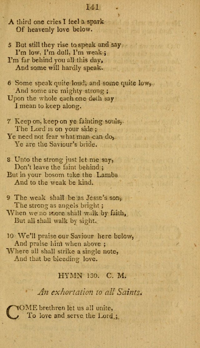 Divine Hymns, or Spiritual Songs: for the use of religious assemblies and private Christians: being formerly a collection (12th ed.) page 141