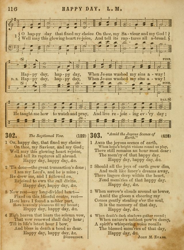 The Devotional Hymn and Tune Book: for social and public worship page 116