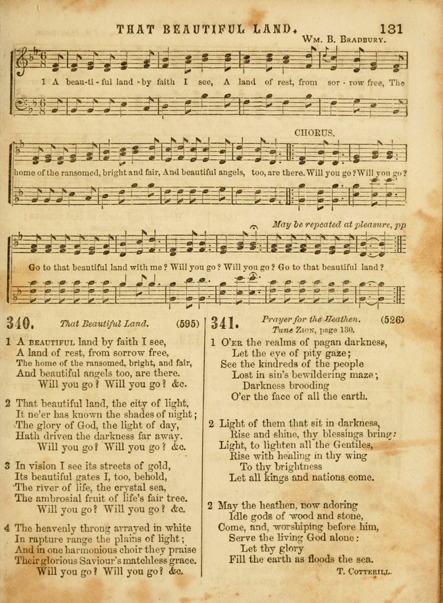 The Devotional Hymn and Tune Book: for social and public worship page 131