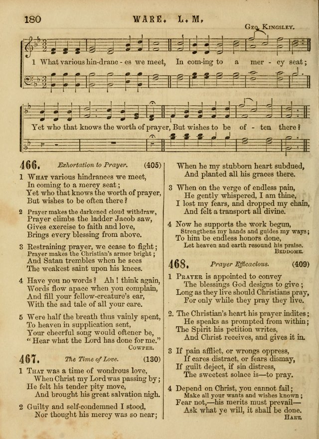 The Devotional Hymn and Tune Book: for social and public worship page 180