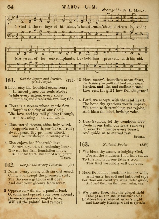 The Devotional Hymn and Tune Book: for social and public worship page 64