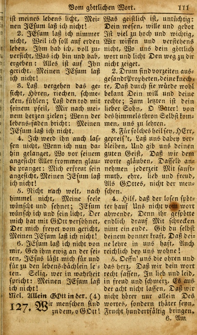 Die Kleine Geistliche Harfe der Kinder Zions: oder auserlesene Geistreiche Gesänge, allen wahren heilsbergierigen Säuglingen der Weisheit, insonderheit aber allen Christlichen Gemeinden des Herrn... page 151